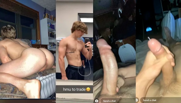 College twink fucks his toy and jerks off