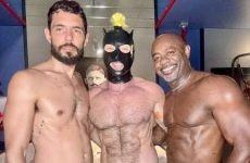 Trio at Gaythering Miami – Aaron Trainer, Nandomangnoxl, OzhawkDaddy have a threesome