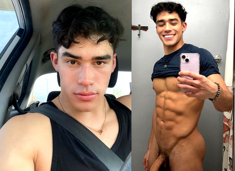 Josh Loz (jmloz) jerks off in another bathroom