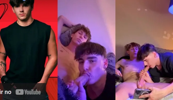 Jack Vettson, F1ywhiteguy – sucking and jerking together