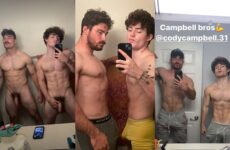 Cody Campbell shows his hairy body – a compilation