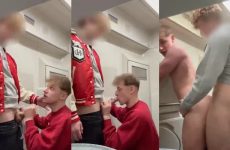 Kyler Stone – getting fucked by a college jock in the train bathroom