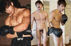 Darrell Joness training naked before the fight