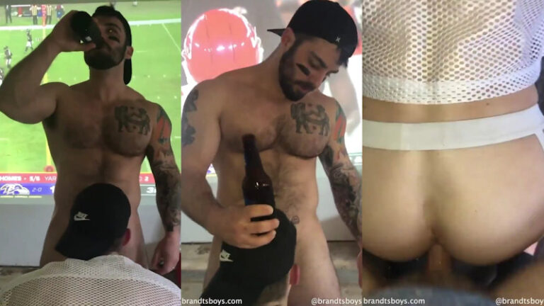 Nash gets fucked during football threesome – Brandtsboys