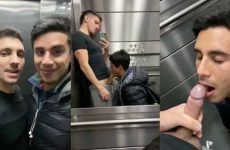 KippNYC and Emilliano Terra – elevator blowjob