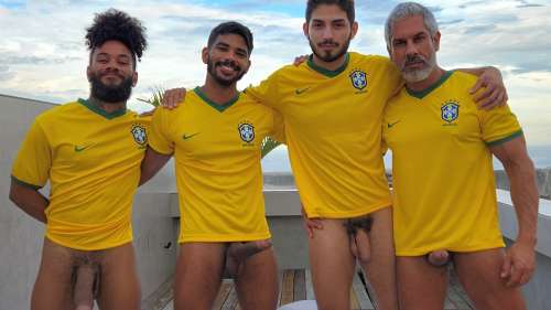 Brazillian Foursome – Gael (gbakariok22), Andy Rodrigues, Loc Rios and Marcelo Caiazzo