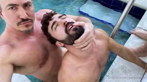 Joe DeMatteo get fucked by Rick (RickandGriff) in the pool