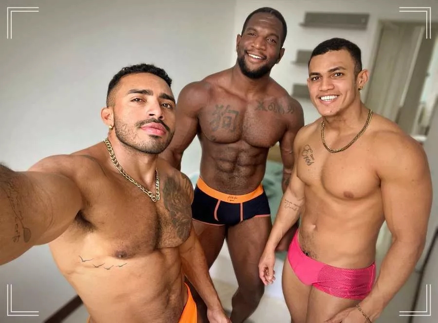 Grande Simoes, Jhon Ramos and Carlos Maranhao fuck – 2