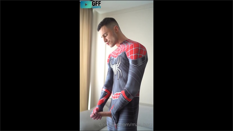 Jerking my big cock in my Spider-Man costume – Max Barz (max_barz) Jerking my big cock in my Spider-Man costume – Max Barz (max_barz)