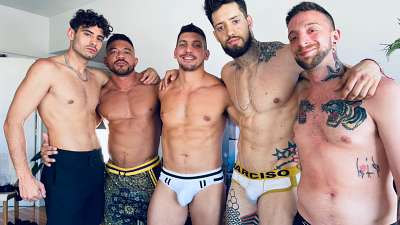 Full orgy, full bare, big cocks, nasty guys, and a lot of cum – That Switch, Federixomartin, Naked Yoga Man, Viktor Onee, Emiliano Terra – RFC