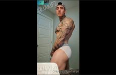 Showing off my big cock in my underwear – Jake Andrich (Jakipz)