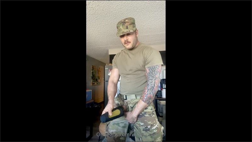Using my toy till I cum while wearing my uniform – Luca Hunter (dirtytattedtop)
