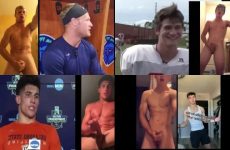 Hot jocks playing with their cocks – a compilation