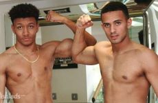 Tyler Holgate Wanks his Big Uncut Cock and Brings Along his Friend Trent! – EnglishLads