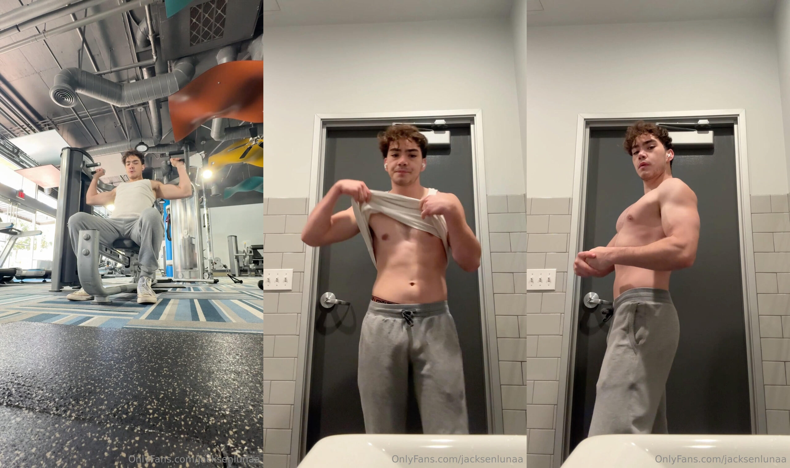 Working out and flexing – Jacksen Luna Working out and flexing – Jacksen Luna