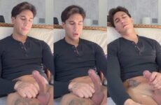 Evan Lamicella jerks off