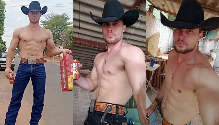 Romario Leao Cowboy jerks off – a compilation – romariocowboy