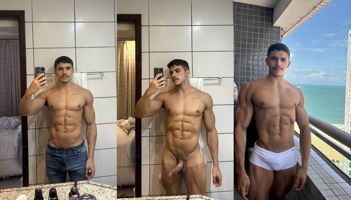 Renan Mesquita – rough fucking and jerking