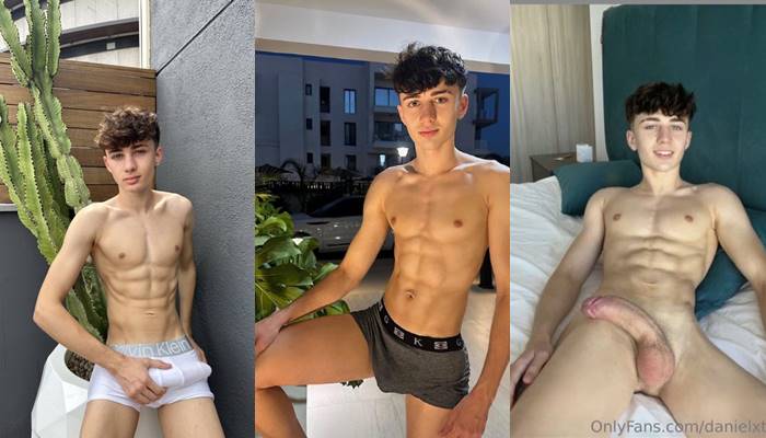 Daniel Twink (danielxtwink) cums in a fleshjack