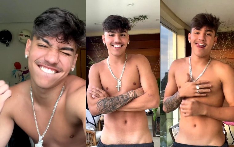 TikToker Joao Ludwig shows off his cock – jludwig_