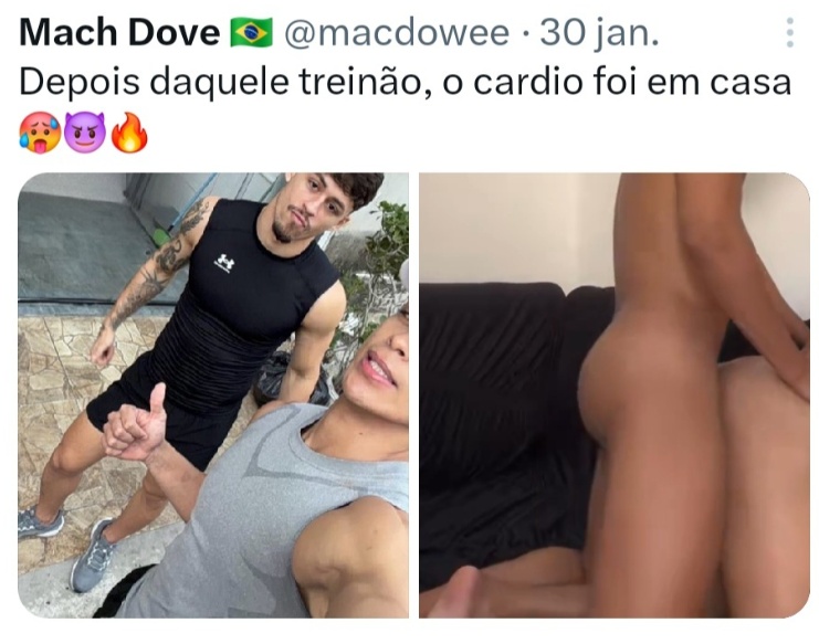 Supposed clip of MachDove and Alex Mendes fucking