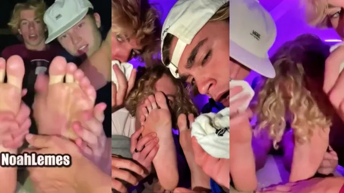 Noah Lemes – feet worship