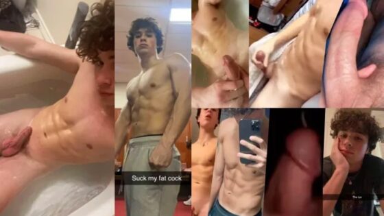 College twink jerks off – a compilation
