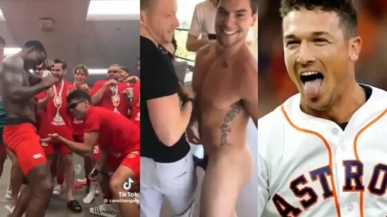 Compilation of straight guys fooling around