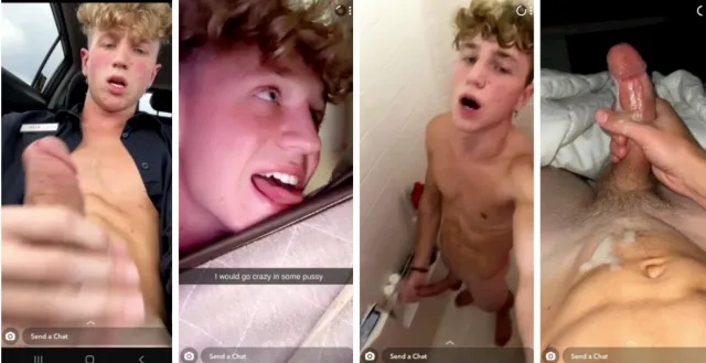 Blonde fit twink Ryan’ s jerk videos