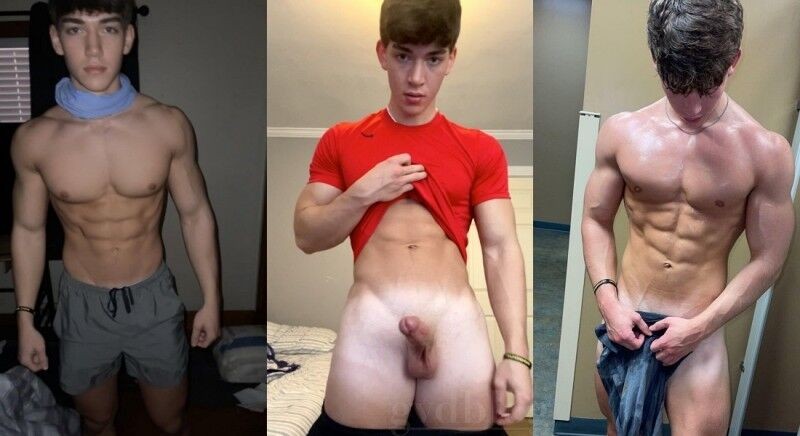 PrestonMilli shows off his body and jerks his cock – a compilation
