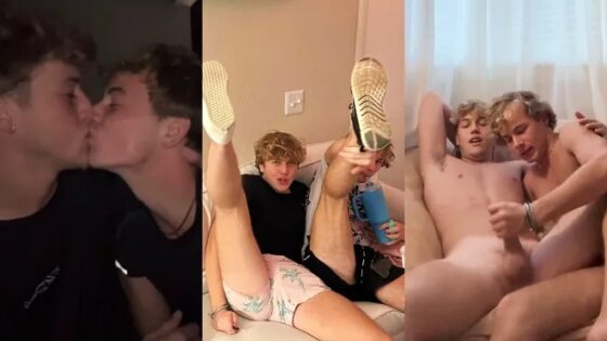 Twink jerks his boyfriend until he cums – Karsenscottvip