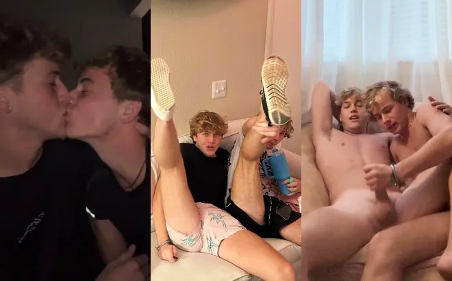 Twink jerks his boyfriend until he cums – Karsenscottvip