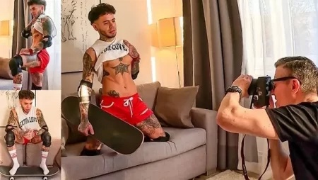 Spanish hottie Alexander stripped down