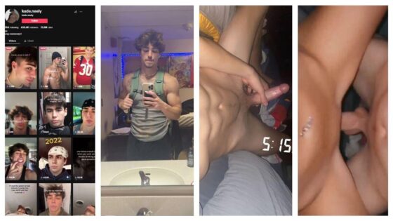 Tiktoker Kade.N jerk and fuck videos
