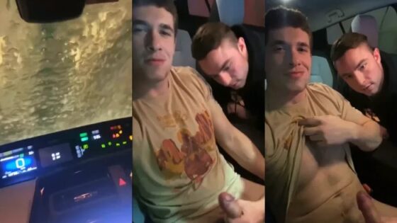 Jerking together at the car wash