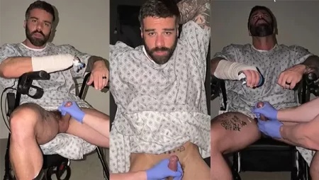 BrandtsBoys – POV – Your ER Patient Can?t Use His Broken Hand So You Jerk Him Off – Jordan