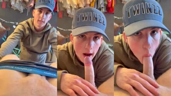 POV of a twink sucking your cock