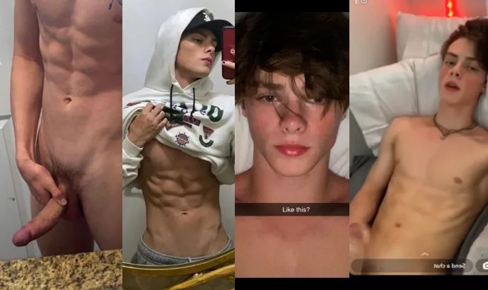 Snapchat twink’s jerk videos
