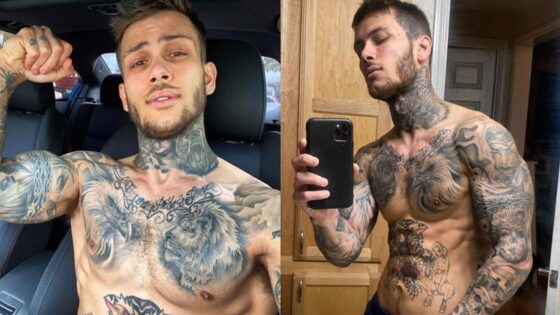 Michael Hoffman jerks off and shows off his hole