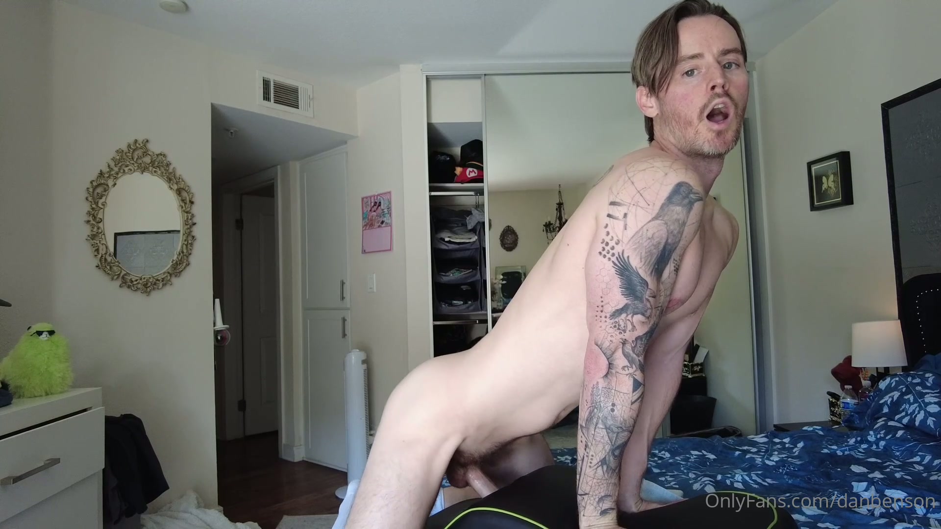 Fucking my toy deep until I cum Dan Benson