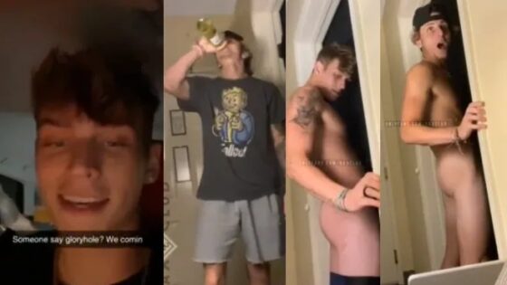 Rockyofficial – boys fuck through the gloryhole