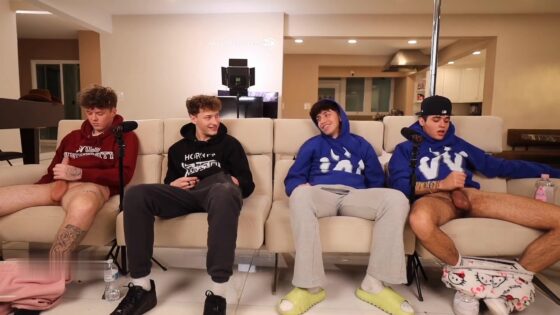 The Wild Boys jerk off on cam – with Brandon Cardoso, Julian Barboza