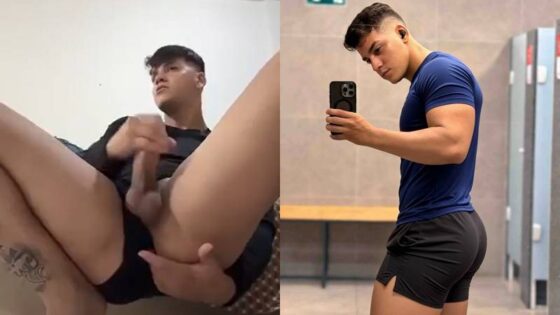 MC Pietro Mateus jerks off while fingering his hole
