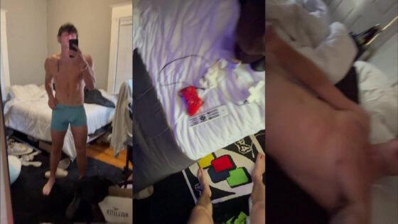 Wiscoboyvip strips down and jerks off