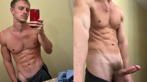 Landomchaney shows off his cock
