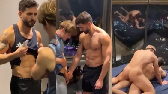 Daniel Knight picks up a guy at the gym and fucks him