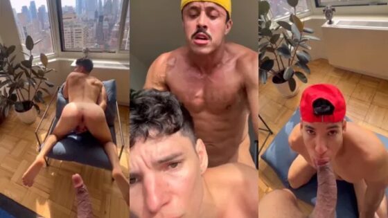 Diego Barros fucks a twink with New York City views