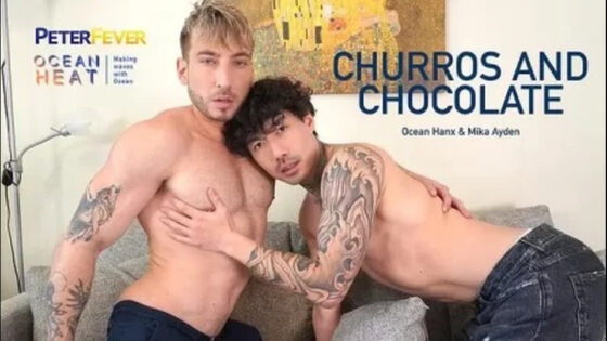 Ocean Heat 4-Churros And Chocolate – Ocean Hanx and Mika Ayden flip fuck