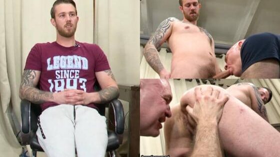 Blowjob and rimming in the casting room