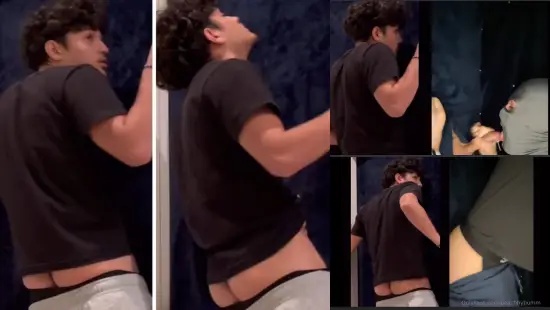 Young stud stops by the gloryhole – peachhybumm